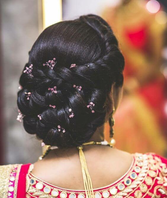 Bridal hairstyling