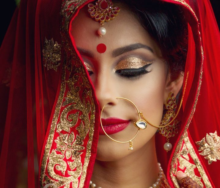 Bridal makeup