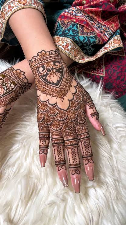 Bridal mehendi design